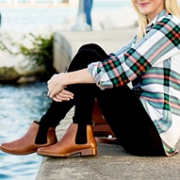 Clarks 其乐 Taylor Shine 英伦切尔西女士踝靴