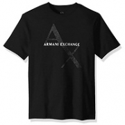 阿玛尼旗下副牌，A|X Armani Exchange 男士 经典棉标志T恤