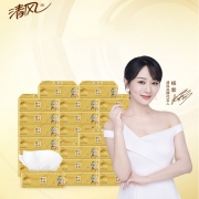 天猫超市！清风原木金装抽纸纸巾共30包 券后￥42.9