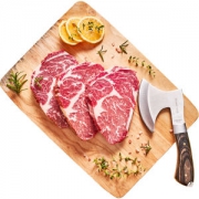 小牛凯西 巴西进口 原肉整切牛排套餐 1000g/10片