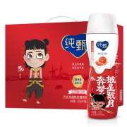 蒙牛 纯甄小蛮腰pet 高端轻酪乳风味酸牛奶 红西柚口味 230g*10 *4件