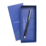 凯博（Campo Marzio）签字笔/宝珠笔尤尼斯系列金属中性笔0.5mm 黑色 *5件