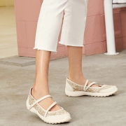 SKECHERS 斯凯奇 100022 女士玛丽珍休闲鞋 299元包邮（需用券）