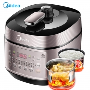 618预售： Midea 美的 MY-YL50P602 电压力锅 5升