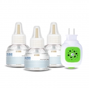616预告：Langushi 兰古仕 电热蚊香液 45ml 3瓶+1器 8.9元包邮（需用券）