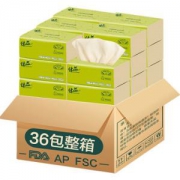 京东PLUS会员： 佳益 家用抽纸 3层 36包 *2件