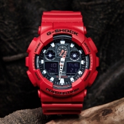 CASIO 卡西欧 G-SHOCK GA-100B 双显男士手表 593元包邮（需用券）