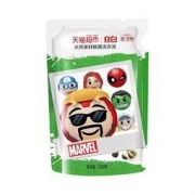 立白洗衣液 天然茶籽除菌漫威套装500G*8袋 除菌99% *4件