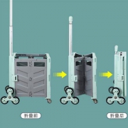 京东PLUS会员：友耐（Younal）买菜车 快递小拉车 薄荷绿中号 50L