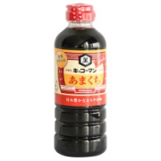 龟甲万 万字甜口酱油500ml*4件