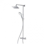 Hansgrohe 汉斯格雅 27227 双飞雨240超大顶喷恒温淋浴花洒套装