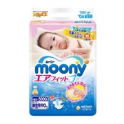 88VIP：moony 尤妮佳 新生儿纸尿裤 NB90片 *3件 184.65元包邮（需用券）