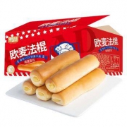 银贝儿 夹心面包棒 750g/箱*7件