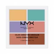 NYX 六色遮瑕修容盘 9g 67元