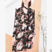 Lily 118120C7651 印花连衣裙 99元包邮（需用券）