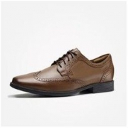京东PLUS会员： Clarks 其乐 Tilden Wing 男款布洛克皮鞋