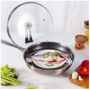 CorningWare 康宁 蜂窝不锈钢炒锅 32cm