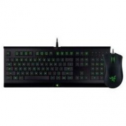 RAZER 雷蛇 萨诺狼蛛 专业版+炼狱蝰蛇2000 104键有线游戏键盘+有线游戏鼠标 键鼠套装 黑色