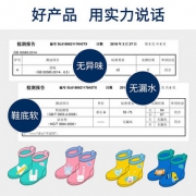 儿童雨鞋男女童防滑雨靴卡通水鞋幼儿园小孩子学生宝宝低帮四季