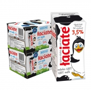 16日0点、616预告：Laciate 兰雀 全脂纯牛奶 200ml*12盒*2提 *5件 284元包邮包税（需用券）
