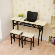 墨例 可折叠办公桌 单层-80cm*40cm*75cm