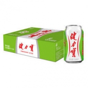 健力宝 柠蜜味运动碳酸饮料整箱装 330ml*24罐 *4件
