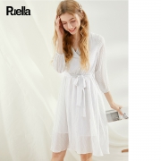 6日0点：Puella 20015186-1 女士雪纺连衣裙 99元包邮（前15分钟）