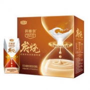 君乐宝开啡尔风味酸牛奶37度8炭烧味200g*12盒/整箱 常温酸奶 *4件