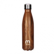 Mumo 沐沫 木纹可乐瓶保温杯 500ml