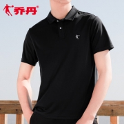 乔丹 短袖T恤男女翻领速干运动polo衫ETS2634021 券后39元包邮
