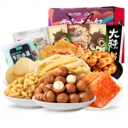 16日0点、88VIP：三只松鼠 零食大礼包1.1kg*5件