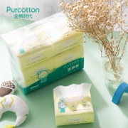 Purcotton 全棉时代 婴儿棉柔巾 6包