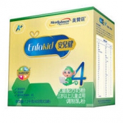 京东PLUS会员： MeadJohnson Nutrition 美赞臣 安儿健A+ 儿童配方奶粉 4段 1200g *4件