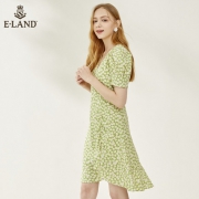 ELAND  EEOWA66Q4I 女士V领连衣裙 199元