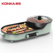 京东PLUS：康佳（KONKA）  刷烤一体鸳鸯锅   配烧烤礼包