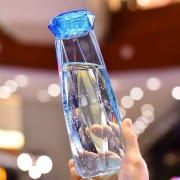 花五记  磨砂玻璃水杯 450ml 6.9元包邮（需用券）