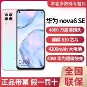百亿补贴： HUAWEI 华为 nova 6 SE 智能手机 8GB+128GB