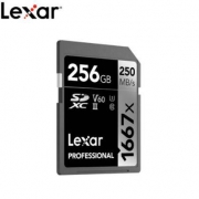 Lexar 雷克沙 Professional 1667x SDXC UHS-II U3 SD存储卡 256GB