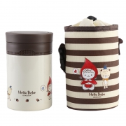 LOCK&LOCK乐扣乐扣 HBB340 BRWHELLOBEBE 焖烧罐500mL*2件