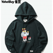 MYGESMART YOHO 34734474574 男士连帽卫衣 79元包邮（需用券）