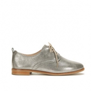 Clarks 261258595 Alania Posey 女款系带印花粗跟鞋
