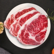 京东PLUS会员：暖男厨房 进口谷饲牛排厚切 800g +凑单品 179元包邮（需用券）