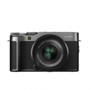 富士（FUJIFILM）X-A7/XA7 XA5升级款 复古微单反数码相机 自拍美颜照相机 XA7经典银 XC15-45mm镜头套机