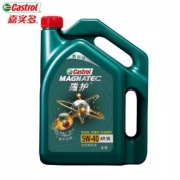 Castrol 嘉实多 新磁护 汽车小保养套餐 5W-40 全合成机油 4L+1L+机滤+工时