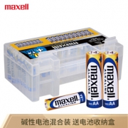 Maxell 麦克赛尔 碱性电池 7号6节+5号4节 9.9元包邮（需用券）