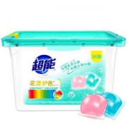 超能 洗衣凝珠 花漾护色 420g（36颗）*3件