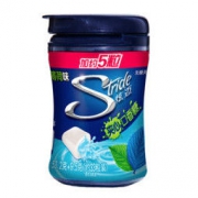 炫迈（Stride）无糖夹心口香糖 双重薄荷味 解馋糖果零食 28粒装 （新老包装随机发货） *3件