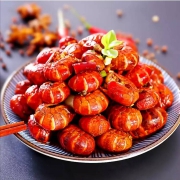 红小厨小龙虾尾 虾球即食  麻辣250g 30-40尾*5件