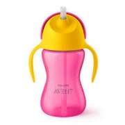 AVENT 新安怡 SCF795/02 儿童吸管杯 粉色 300ml *4件+凑单品