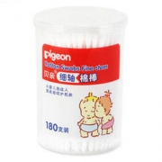 贝亲(PIGEON)母婴幼儿童婴儿棉签180支细轴棉花棒 ka01